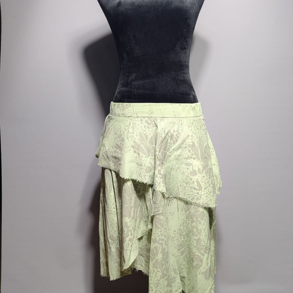Maria Cher Asymmetrical Hem Skirt